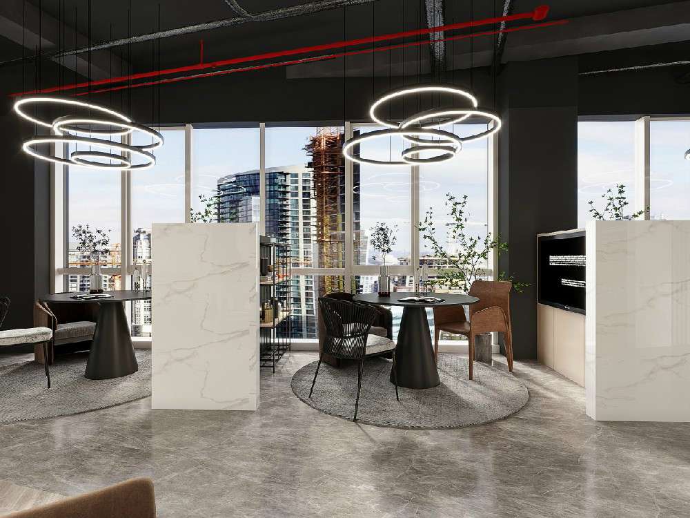 鄭州辦公室裝修中工業(yè)風格的特征