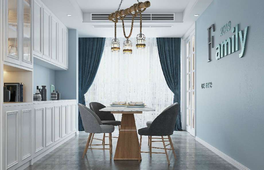 268平米現(xiàn)代風格四居室裝修設計案例