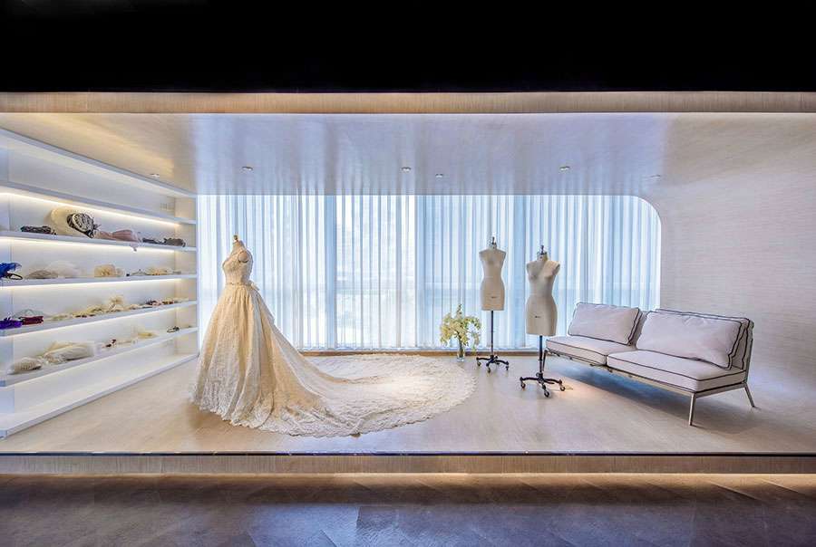 鄭州婚紗店裝修設計效果圖