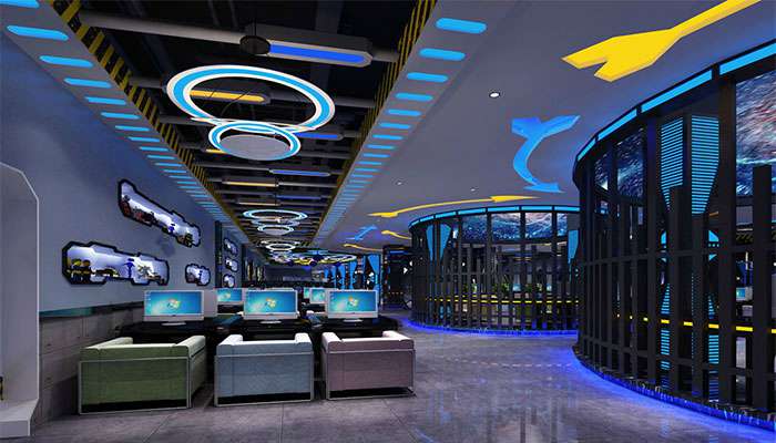 星空網咖設計效果圖