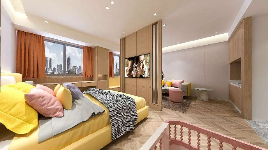 1200平米產(chǎn)后月子護理中心裝修效果圖