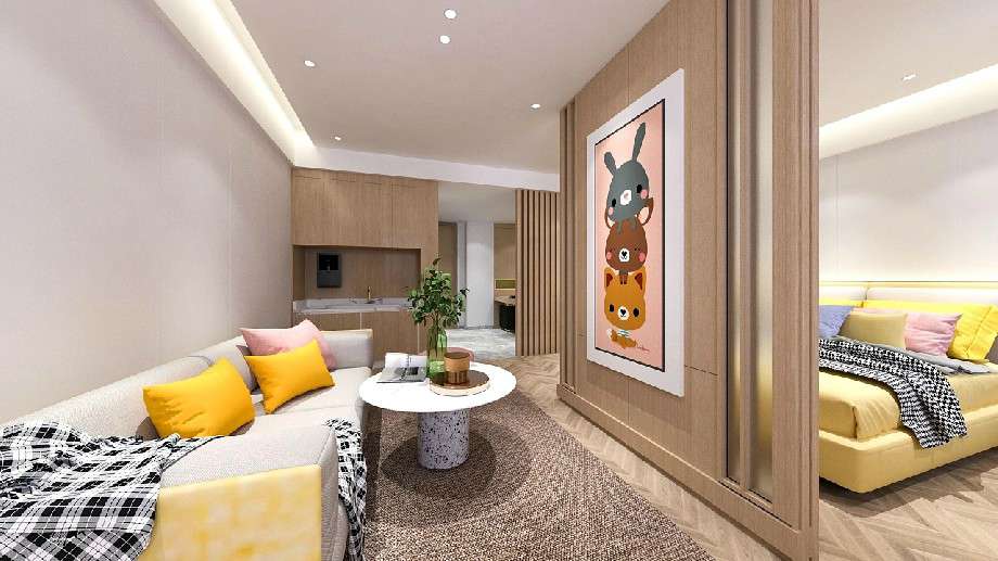 1200平米產(chǎn)后月子護理中心裝修效果圖