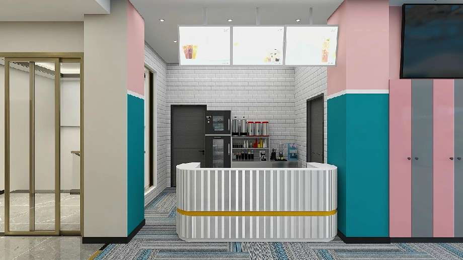 鄭州臺(tái)球俱樂部裝修設(shè)計(jì)效果圖