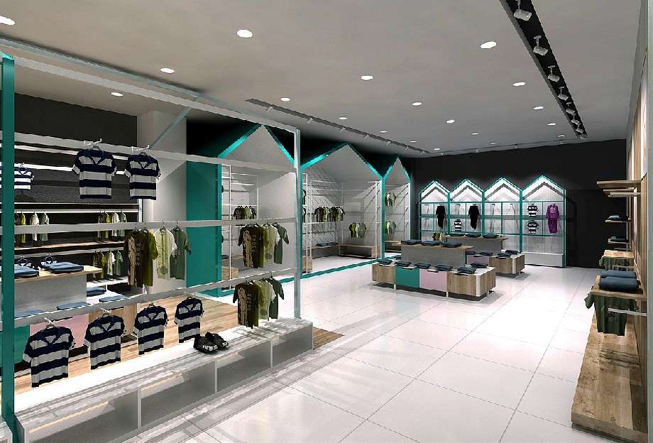 母嬰生活體驗館裝修設(shè)計效果圖