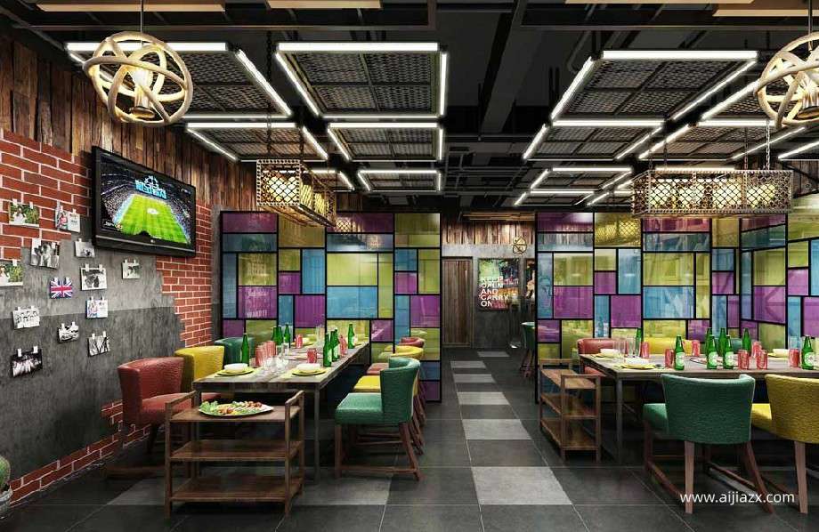 鄭州快餐店裝修設計,快餐店室內設計的重要性