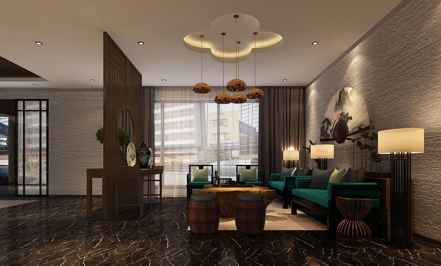 鄭州足浴會所裝修設計效果圖