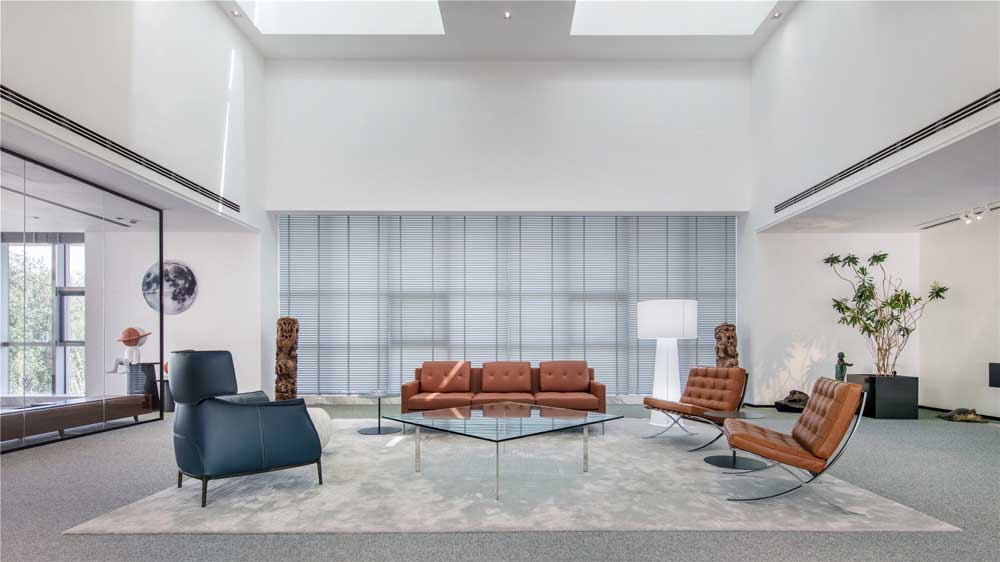 洛陽食品公司辦公室裝修設(shè)計效果圖