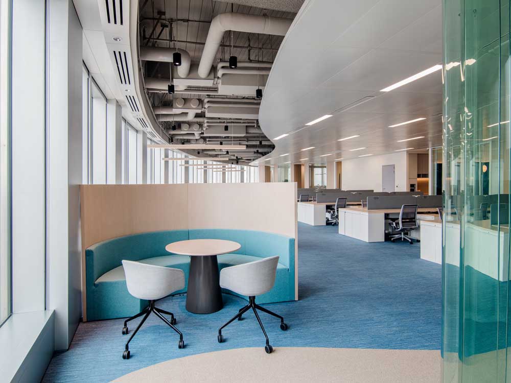 鄭州事務所辦公空間裝修設計，麻繩工作室效果圖