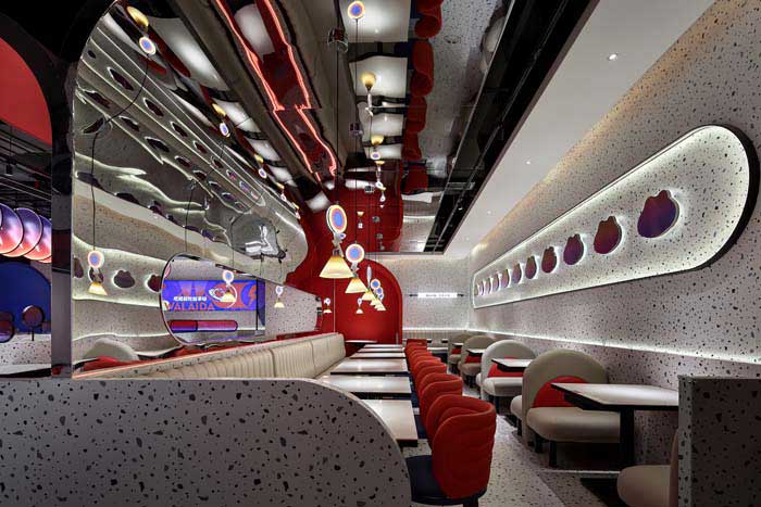 350平米滎陽(yáng)主題餐廳設(shè)計(jì)裝修效果圖