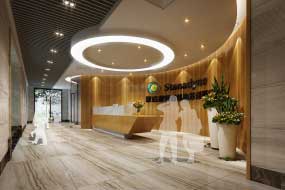 鄭州辦公室前臺設計,公司前臺裝修設計注意事項 鄭州辦公室前臺設計,公司前臺裝修設計注意事項