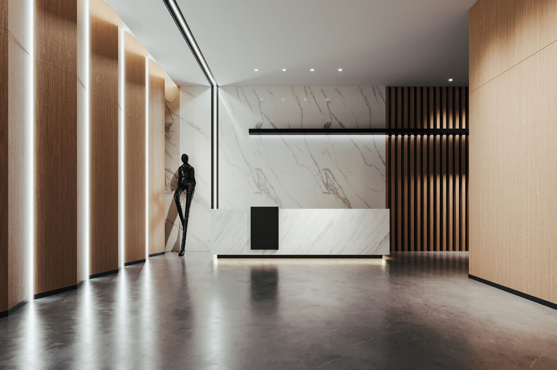 1300平米集團(tuán)公司辦公室裝修設(shè)計效果圖