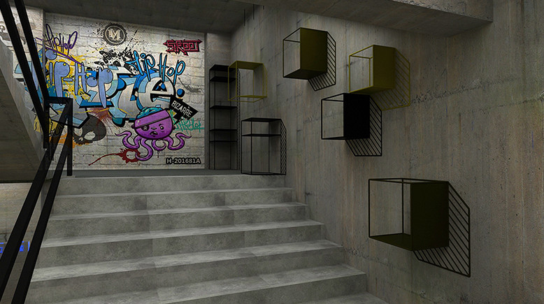 鄭州臺球廳設計-臺球廳裝修設計效果圖