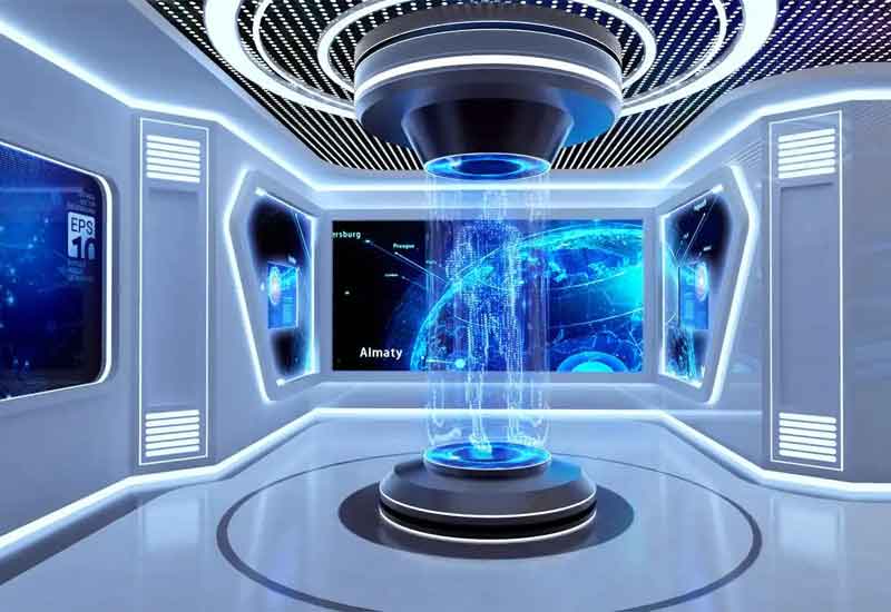 鄭州未來科技感展廳：燈光與材質(zhì)的創(chuàng)新應(yīng)用