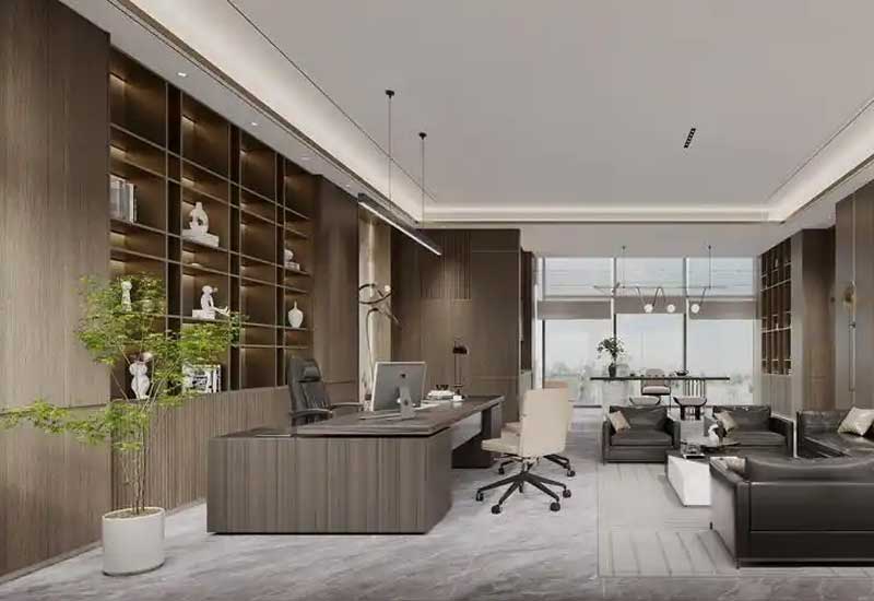 鄭州財務公司裝修如何提升保密性？霧化玻璃+隔音氈