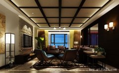 大氣的中式風(fēng)格大戶(hù)型裝修效果圖