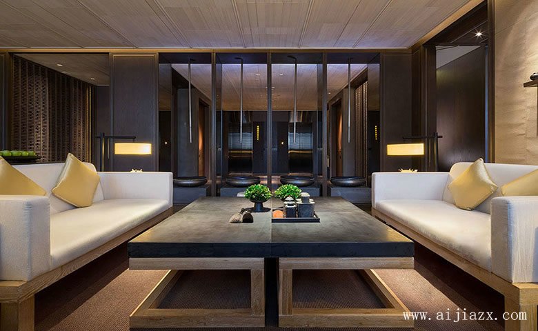 高級休閑會所裝修效果圖