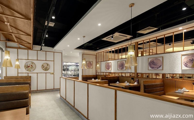 餐廳設計中環(huán)境布置裝飾