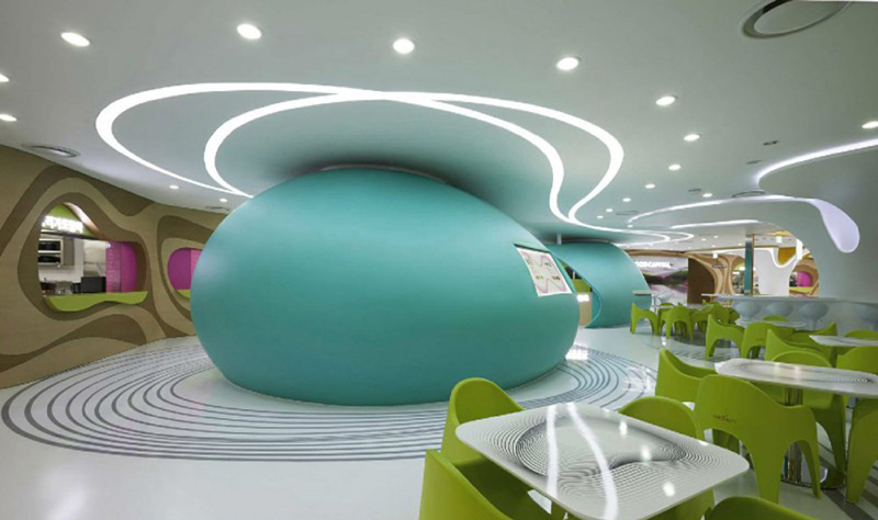 中式餐廳設計吊頂要點